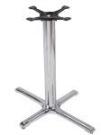 1100c Chrome Dining Table Cross Table leg Outdoor table base Restaurant
