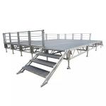 Outdoor Concert Stage Assemble Stage 4feet*8feet Portable Stage Platform