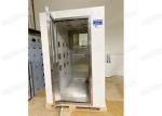 25m/s 3 Side Air Shower Booth , 50Hz 2 Filters 1500mm Width Cleanroom Air Shower