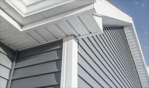 China UV Resistant UPVC Soffit Board Plastic Soffit Board For Exterior Wall factory