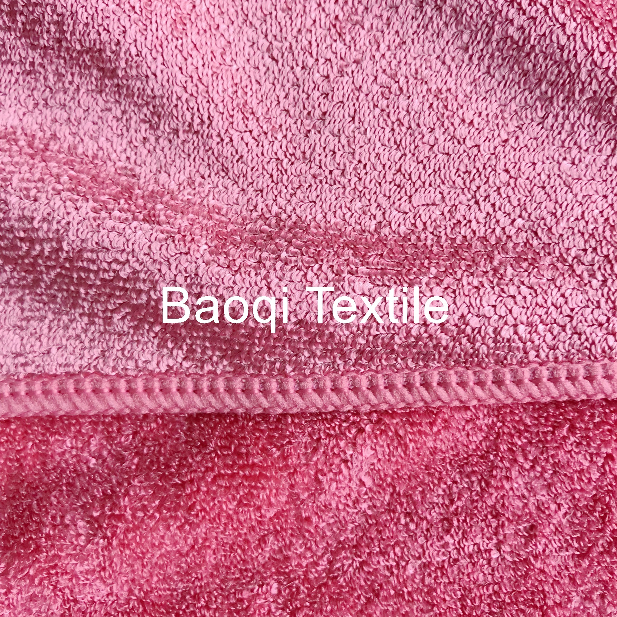 Rose 300gsm solid microfiber shiny dish rags，tea loop towels wipes,double side kitchen cleaning rags size 40*40cm