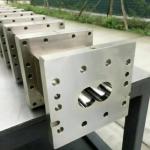 ABS Plastic Extruder Machine Parts , Extruder Barrel Material Excellent