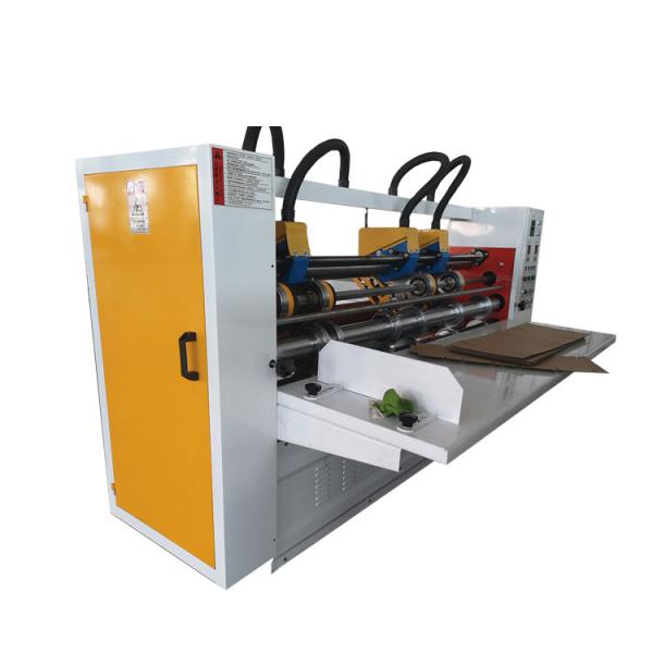 Flute Slitting And Creasing Machine For Corrugated Box Paperboard