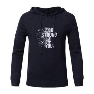 China Black Custom Autumn Acrylic/Cotton/Wool Knitting Sweater Man Crewneck Casual Men's Sweater factory