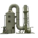700 kg ODM Environmental Waste Gas Treatment Equipment Horizontal Gas Scrubber