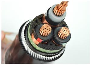 China Three-core XLPE-insulated Steel Wire Armoured Electrical Cable 300mm2 XLPE Copper Cable 33kV factory