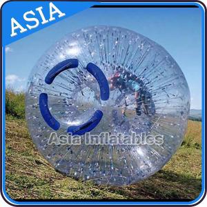 China Transparent Or Clear Inflatable Down Hill Zorb Ball TPU / PVC factory