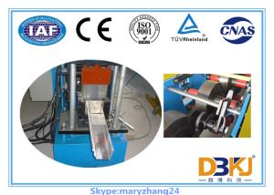 China 50Hz 3 phase Colored Steel Seamless Gutter Machine ISO SGS CE factory