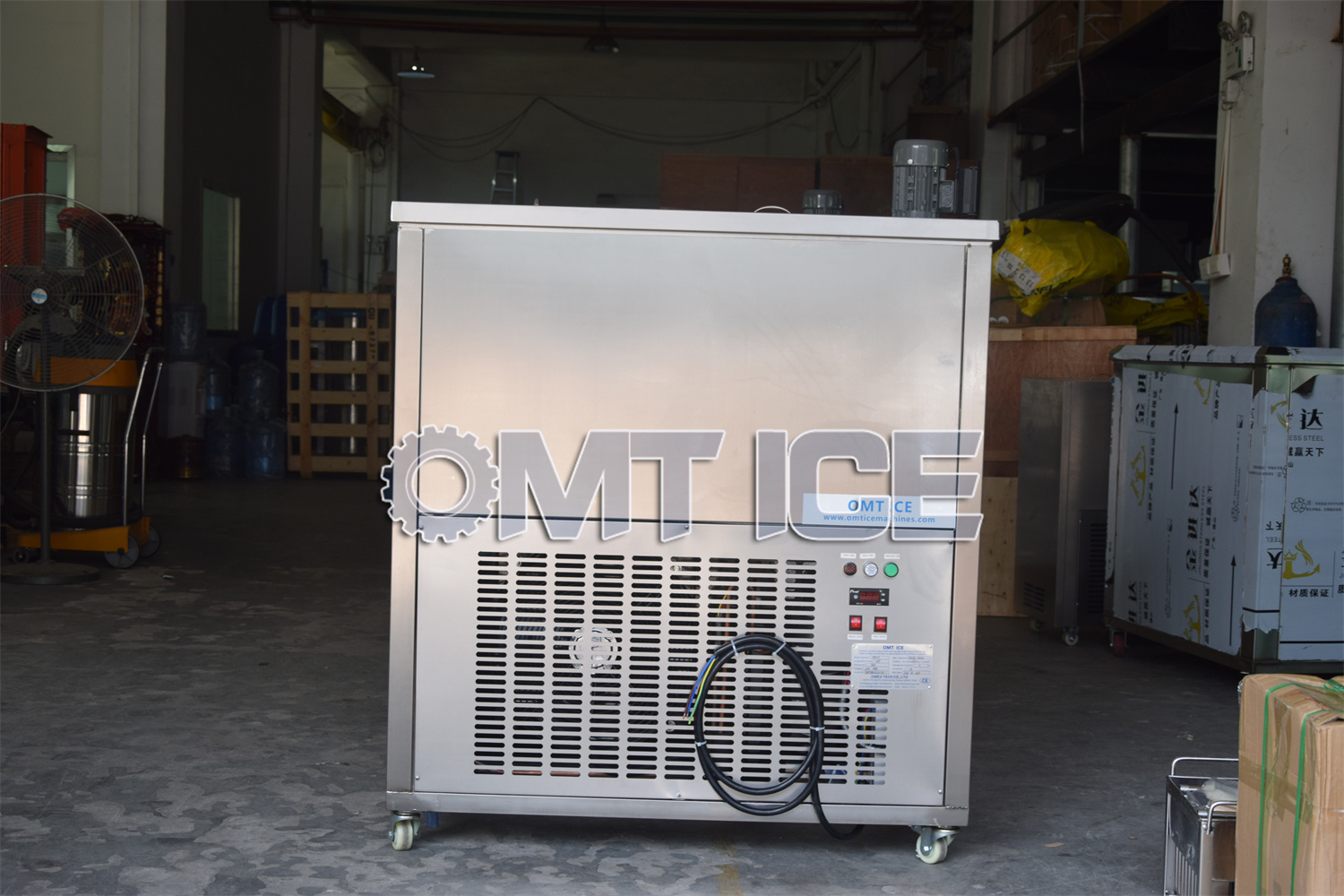 Flameproof Direct Cooling Ice Block Machine long lasting cooling for fish