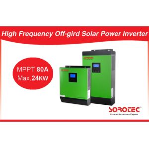 Overload Protection Mini 24Vdc Solar Power Inverters 2400W 3000VA 48V