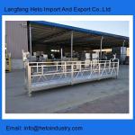 Building maintenance galvanized steel ZLP series temporary suspended platform in