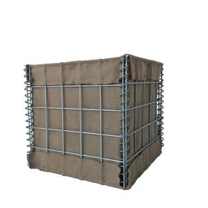 China Welded Gabion Hesco Barrier Retaining Wall 1230mm Height factory