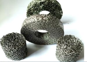China SS304 SS316 Mesh Filter Exhaust Mesh Gasket Custom Shape ISO9001 Approved factory