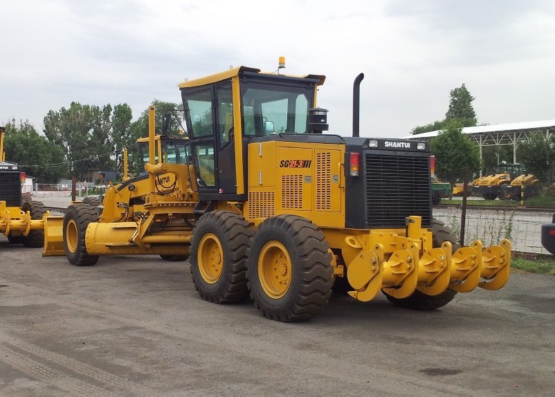 Road construction machinery Shantui SG21-3 210hp motor grader price