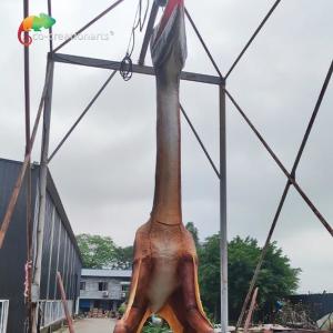 China 4M Height Giant Animatronic Simulation Quetzalcoatlus Dinosaur Model For Outdoor Exhibition factory