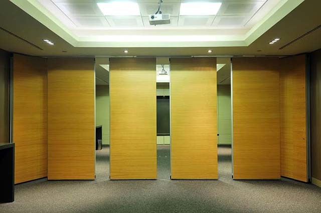 Modern 85 Mm Operable Partition Walls / Movable Sound Insulation Wall