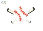 Professional Embroidered Baseball Patches Iron On Backing For Sportswear