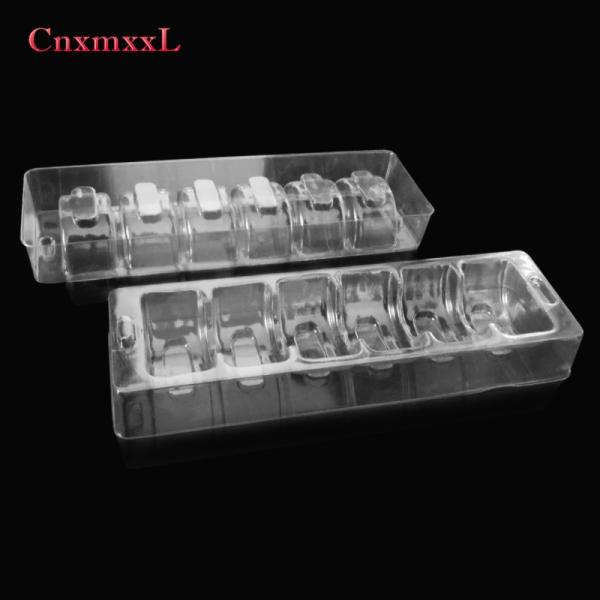 macaron box packaging plastic inner tray clear plastic tray macaron holder blister tray for big size 6pcs macaron