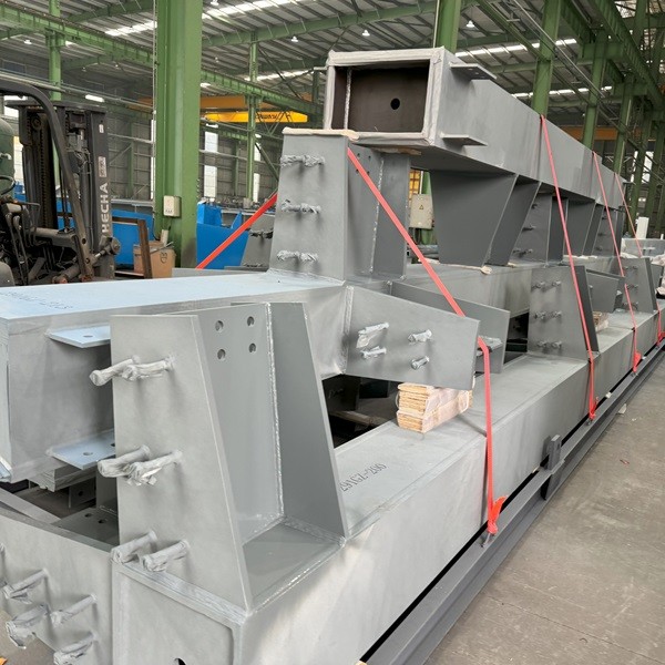 High Load Bearing Capacity Box Column Steel Stucture Customized For Multi Storey