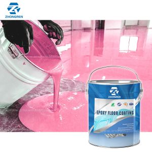 Customize White Epoxy Floor Paint UV Protection Solvent Based One Component