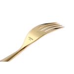Dishwasher Safe LFGB 304 Gold Stainless Steel Silverware Forks