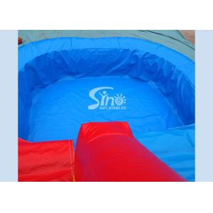 Lead free backyard kids inflatable water slide with pool from Sino Inflatables