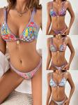 XL Halter Swimming Suits Bikini with Removable Padding comfortable nylon