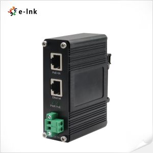IEEE802.3af/at Gigabit PoE Splitter with 5VDC Output, Industrial Design