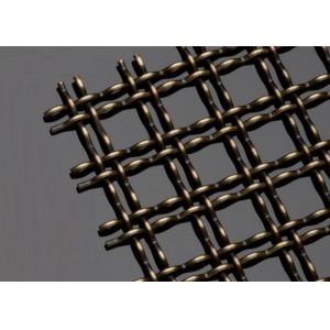 Square Hole Hebrides Wire Mesh For Wall Cladding Decoration