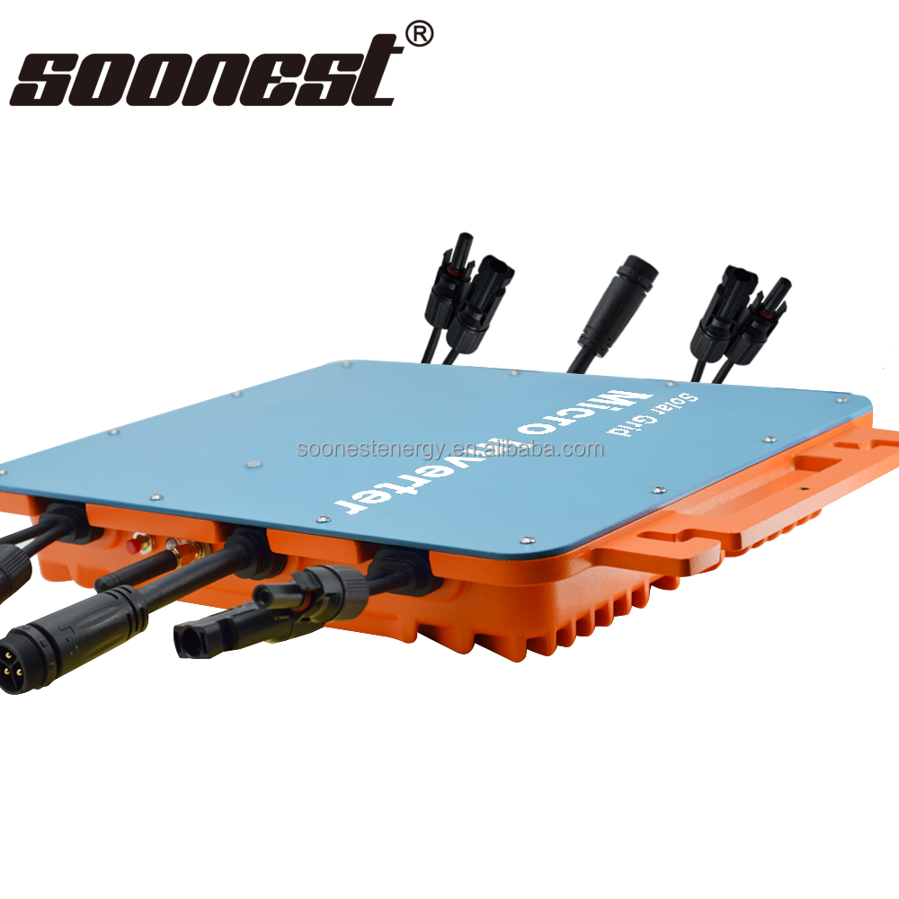 Soonest 2000W 1800W Single Enphase Mppt Solar Hybrid Inverter Grid Tie Solar Micro Inverter Microinverter