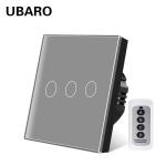 Type 86 Wireless Remote Switch 433RF 3gang European Standard Remote Lamp