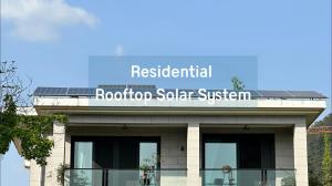 China Residential Distributed Rooftop Solar System factory