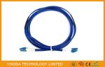 2 Core Steel Armored Fiber Optic Patch Cord LC , FC , SC Duplex Breakout Kits