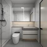 Modern Luxury Stainless Steel Vanity Space Saving Smart Design Seamless