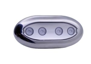 China 316 Stainless Steel Oval Marine Underwater LED Accent Courtesy Light Rock Light factory