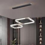 Acrylic Modern Simple Waltz Chandelier Three Color Switching