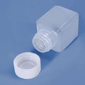 China Translucent 60ml Narrow Neck Square Bottle Food Grade factory