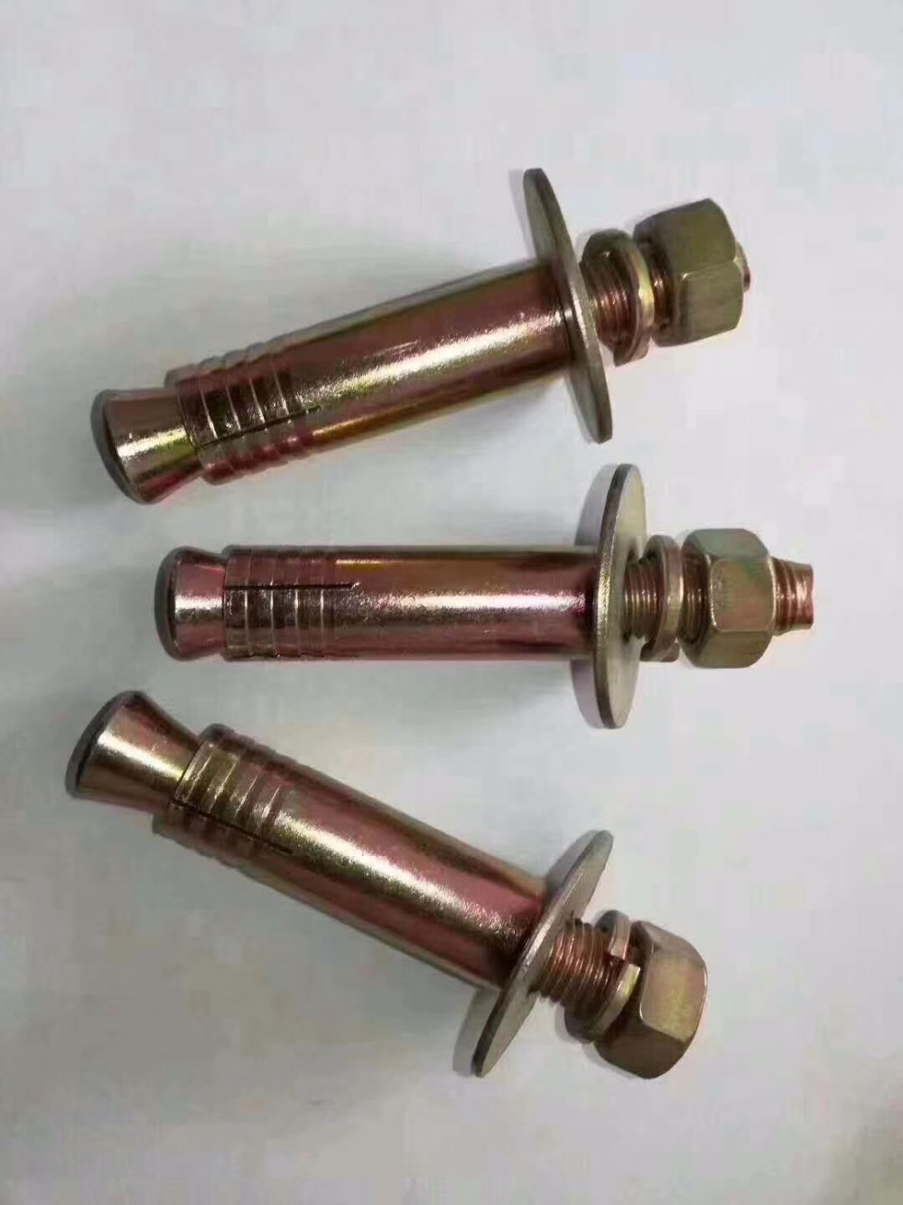 Metric High Strength Bolts DIN 931/933 Hex Bolts And Nuts Zinc 4.8/6.8/8.8/10.9/12.9