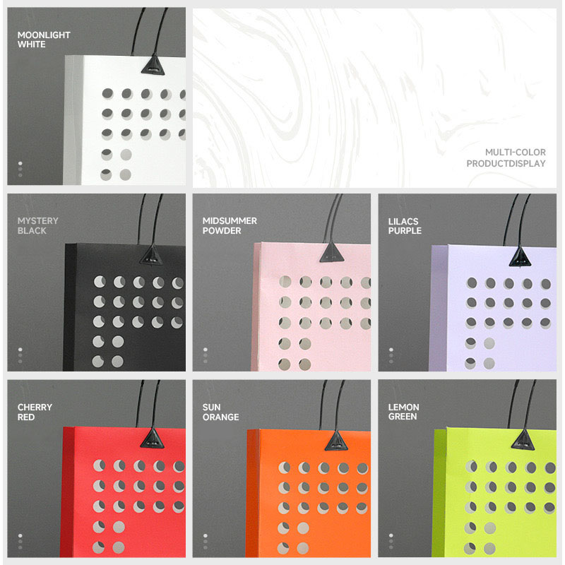 Business Shopping Gravure Printing High End Fashion Luxury Heavy Hollow Out Paper Bags