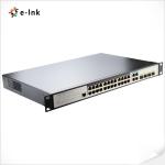 Managed PoE Switch 24 Port 10/100/1000T 802.3at 30W + 4-Port Gigabit TP/SFP
