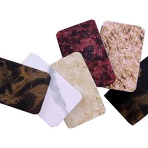 China 3/4/5mm Aluminum Composite Panel Marble Color For Indoor Decoration factory