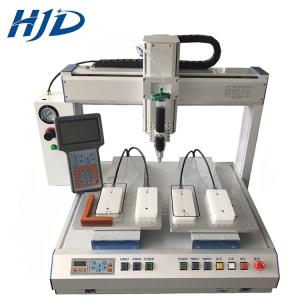 China Automatic 3 Axis Glue Dispensing Machine Carbon Steel For Mobile Case Spare Parts factory