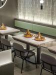Leather Modern Restaurant Booth Seating Sofa ODM OEM Modern Banquette Seating