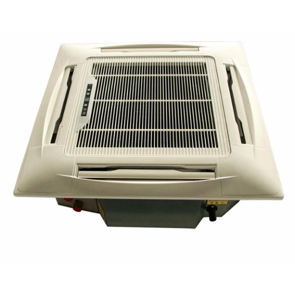 China 25kPa 4 Way Office Ceiling Mounted Chilled Water Cassette Unit factory