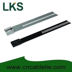 China Ladder Type Stainless Steel Cable Tie factory