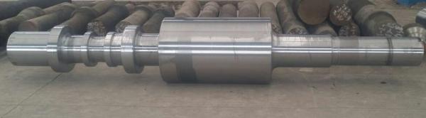 34CrMo1A Rotor Steam Turbine Forged Steel Shaft with High Precision , 20000KW