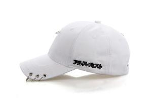 China Absorb Sweat Adjustable Baseball Caps , Soft Touch Plain White Blank Baseball Caps factory