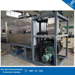 China Small Scale Vacuum Freeze Dryer 70mm Shelf Spacing For Durian / Pineapple factory