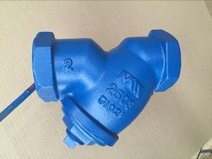 China 527-F ANSI NPT CAST IRON Y STRIANER THREADED ENDS factory
