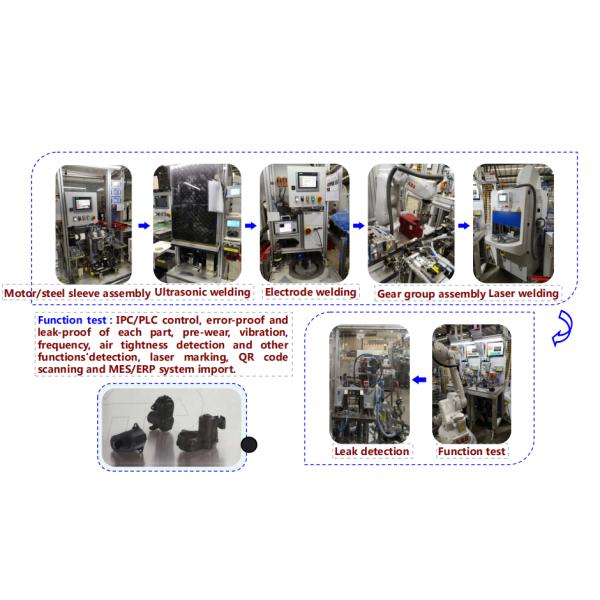 High-accuracy Infrared Hot Plate Welding Machine with 220V 50HZ and 1 Year Warranty for Plastic Welding